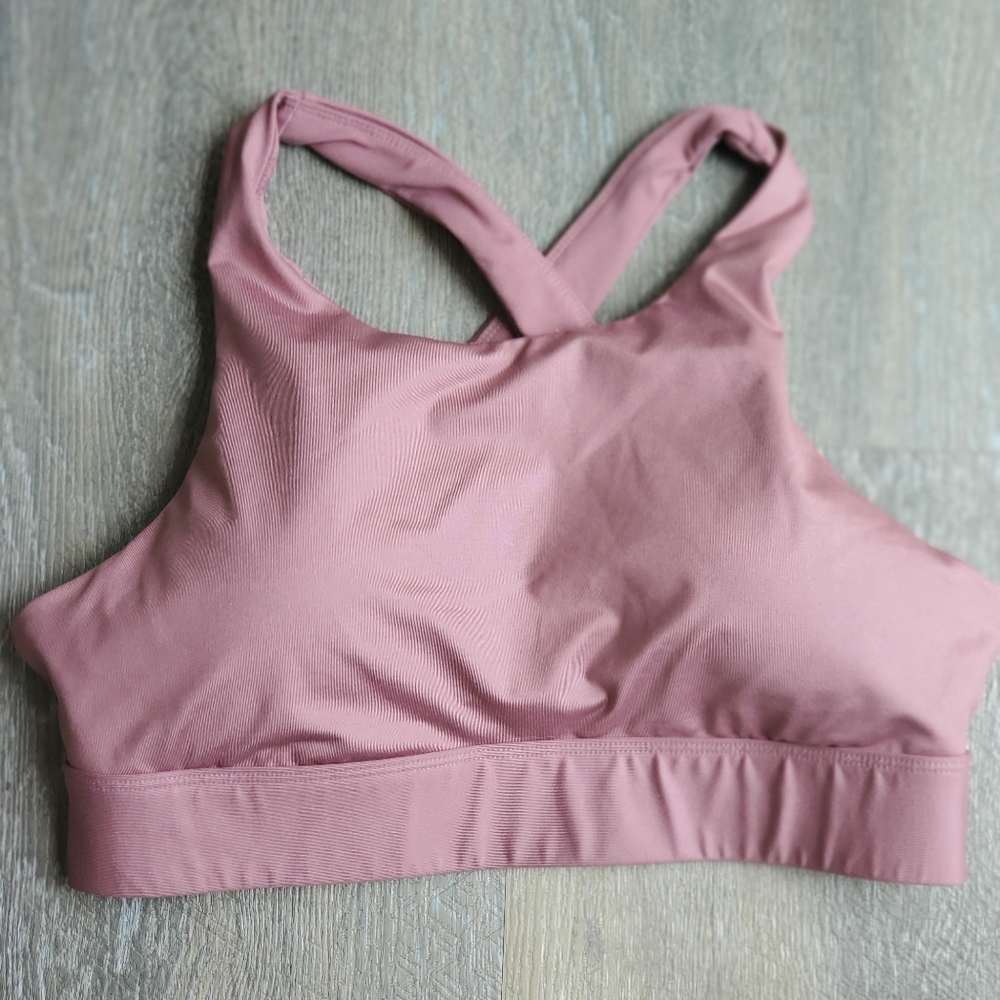 Fabletics Ella Shine High Impact Sports Bra - L